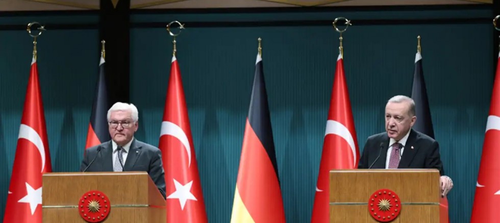 Cumhurbaşkanı Erdoğan ve Alman mevkidaşı Steinmeier ortak basın açıklaması yaptı